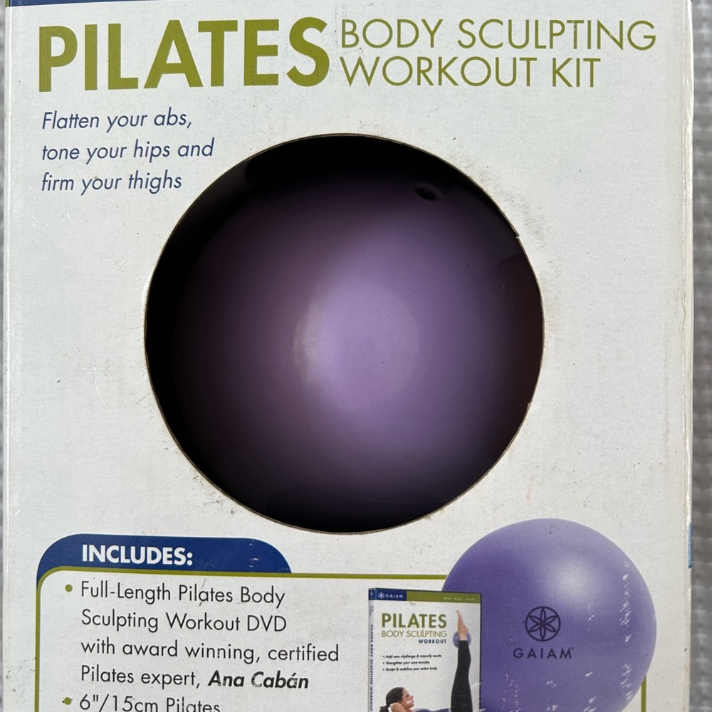 GAIAM Pilates Body Sculpting Workout Kit